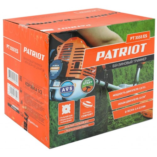 Триммер PATRIOT PT 3555ES Country (250108036) (неразборная штанга) 8