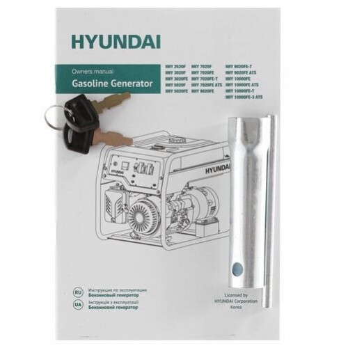 Генератор бензиновый HYUNDAI HHY 3020FE 7