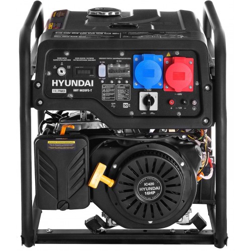 Генератор бензиновый HYUNDAI HHY 9020FE-T 4