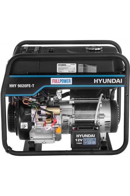 Генератор бензиновый HYUNDAI HHY 9020FE-T 2