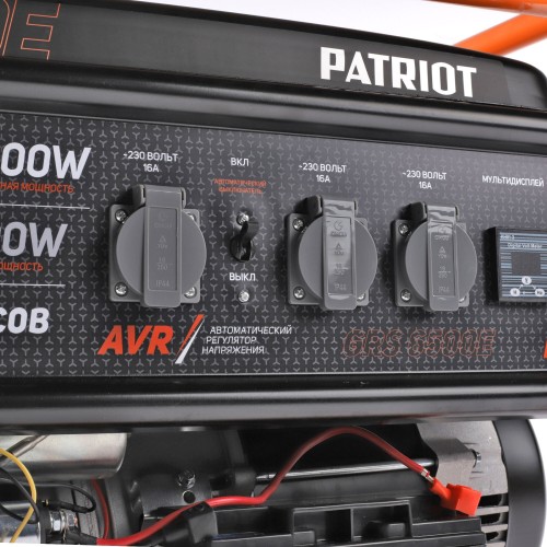 Генератор бензиновый PATRIOT GRS 6500E (476102271) 1