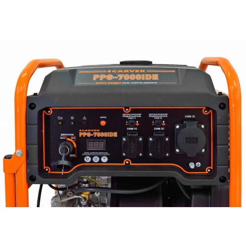 Генератор Carver PPG 7000IDE (01.020.00071) 5