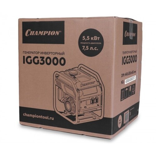 Генератор Champion IGG3000 7