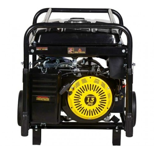 Генератор Huter DY6500LX (64/1/15) с колёсами и аккумулятором 1