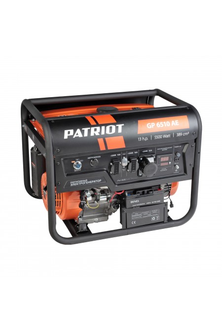 Генератор Patriot GP 6510AE (474101580) 8