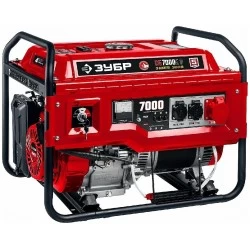 Генератор Зубр СБ-7000Е-3