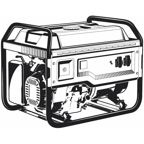 Генератор Зубр СБ-8000Е 2