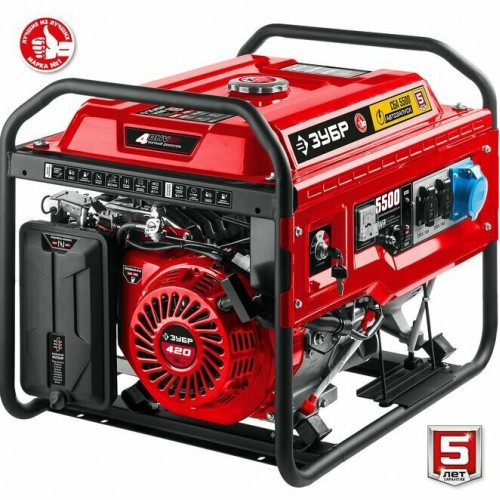 Генератор Зубр СБА-5500 9