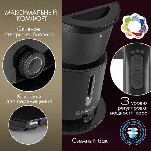 Отпариватель Endever Odyssey Q-12 (черный) 4