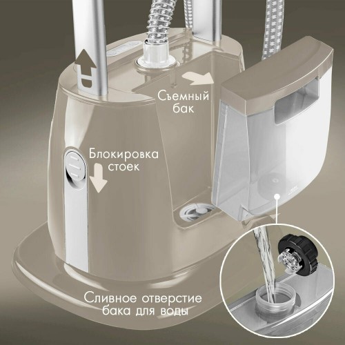 Отпариватель Endever Odyssey Q-15 (бежевый) 7