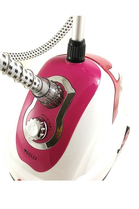 Отпариватель Kelli KL-305 (белый/розовый) 1