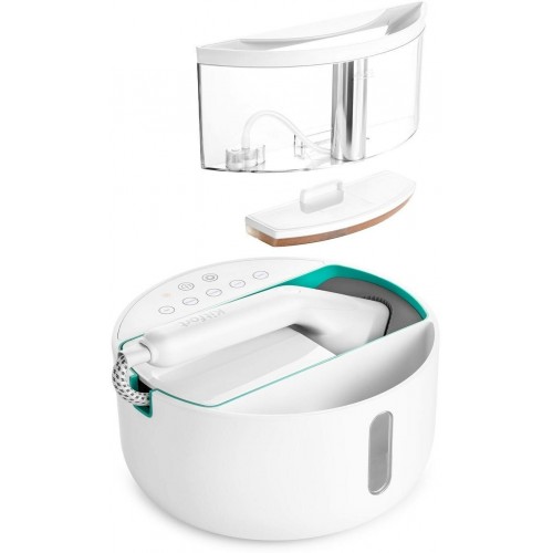 Отпариватель Kitfort КТ-9110-3 (белый/бирюзовый) 1