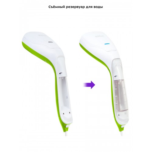 Отпариватель Kitfort КТ-9117-2 (белый/салатовый) 3