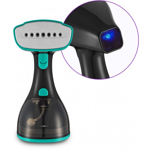 Отпариватель Kitfort КТ-9121-3 (черный/бирюзовый) 7