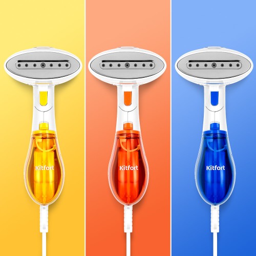 Отпариватель Kitfort КТ-9191-3 (белый/синий) 6