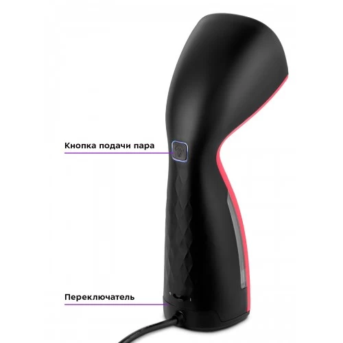 Отпариватель Kitfort КТ-9201 (черный/малиновый) 3