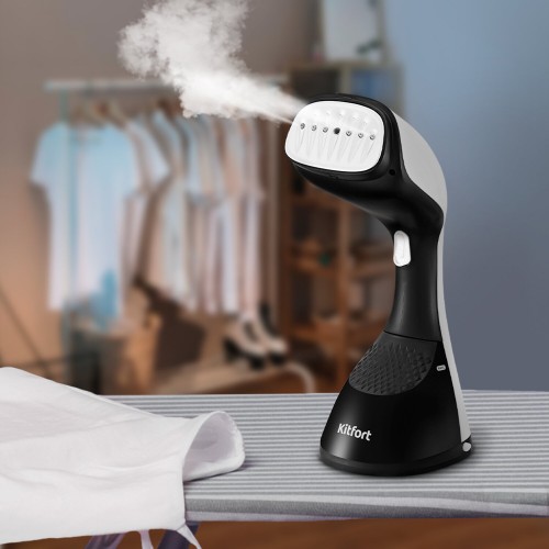 Отпариватель Kitfort КТ-9250 (черный/белый) 5