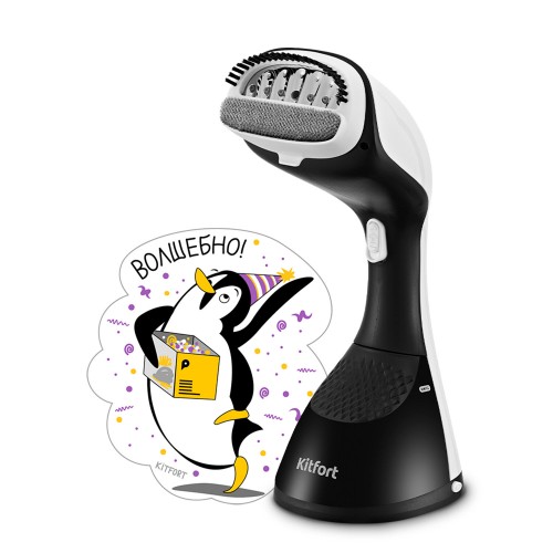 Отпариватель Kitfort КТ-9250 (черный/белый) 6