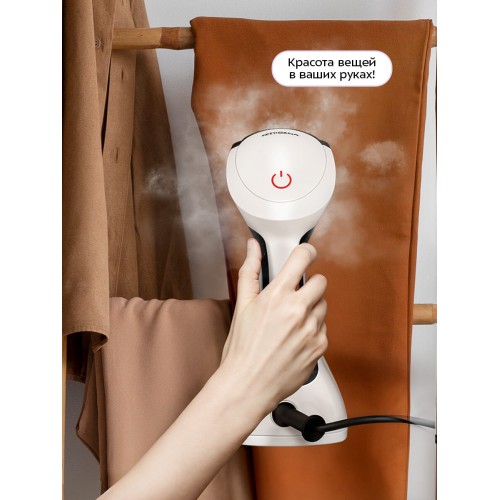 Отпариватель Kitfort КТ-9259 (белый/желтый) 5