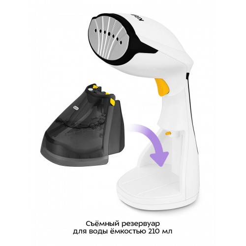 Отпариватель Kitfort КТ-9259 (белый/желтый) 6