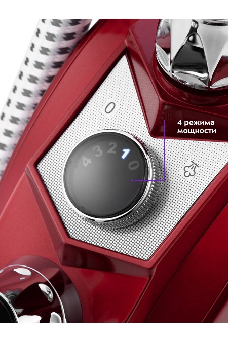 Отпариватель Kitfort КТ-979 (красный/черный) 2