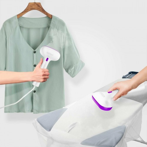 Отпариватель Kitfort КТ-998-1 (белый/фиолетовый) 2