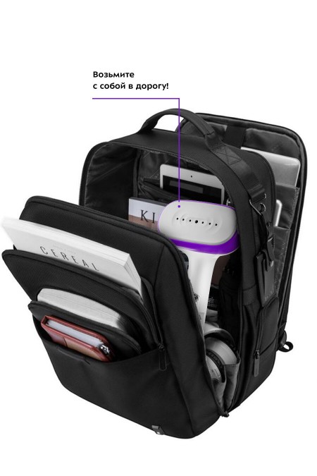 Отпариватель Kitfort КТ-998-1 (белый/фиолетовый) 1