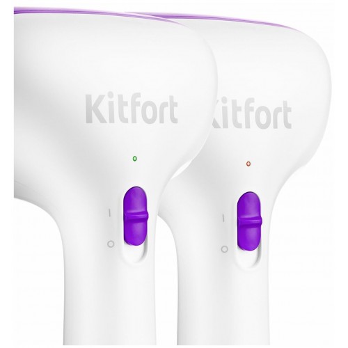 Отпариватель Kitfort КТ-998-1 (белый/фиолетовый) 7