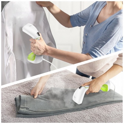 Отпариватель Kitfort КТ-999-2 (белый/зеленый) 3