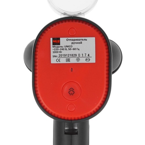 Отпариватель MIE Unico (черный/красный) 4