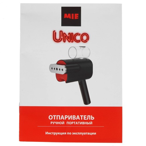 Отпариватель MIE Unico (черный/красный) 8