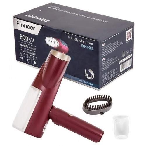 Отпариватель Pioneer SH103 (бордовый) 6