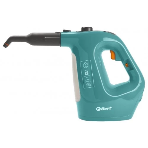 Пароочиститель Bort BDR-1500-RR (черный/бирюзовый) 1