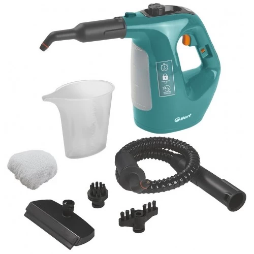 Пароочиститель Bort BDR-1500-RR (черный/бирюзовый) 9