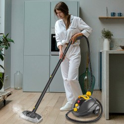 Пароочиститель ENDEVER Odyssey Q-808 (серый/желтый)