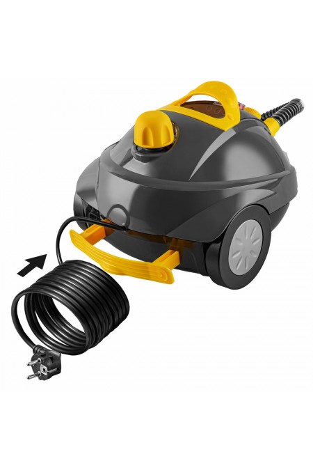 Пароочиститель Endever Odyssey Q-808 (серый/желтый) 3