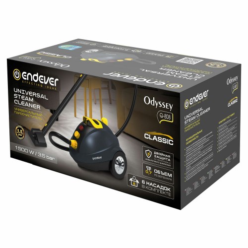 Пароочиститель ENDEVER Odyssey Q-808 (серый/желтый) 9