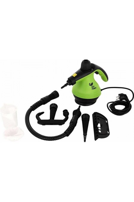 Пароочиститель Kitfort КТ-906 (зеленый/черный) 5