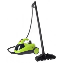 Пароочиститель Kitfort КТ-908 (зеленый/черный)