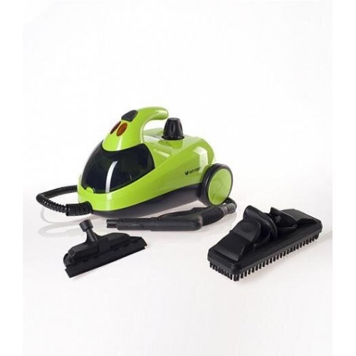 Пароочиститель Kitfort КТ-908 (зеленый/черный) 2