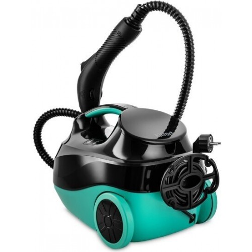 Пароочиститель Kitfort KT-9102-3 (черный/бирюзовый) 1