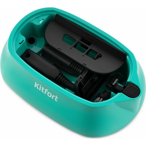 Пароочиститель Kitfort KT-9102-3 (черный/бирюзовый) 7