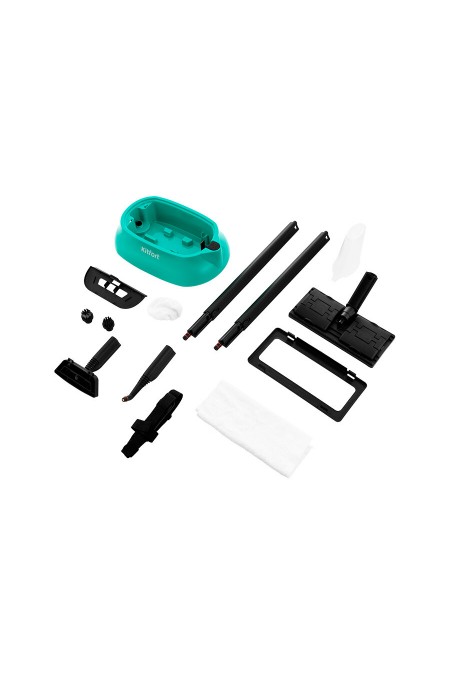 Пароочиститель Kitfort КТ-9102-3 (черный/бирюзовый) 6