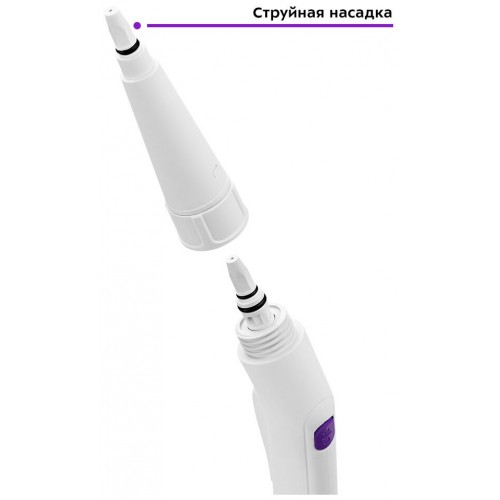 Пароочиститель Kitfort КТ-9109-1 (белый/фиолетовый) 1