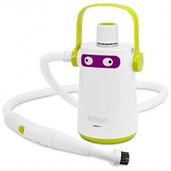 Пароочиститель Kitfort КТ-9109-2 (белый/салатовый)