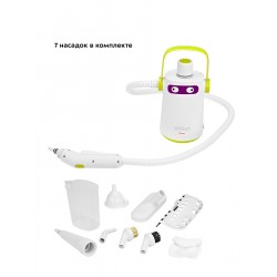 Пароочиститель Kitfort КТ-9109-2 (белый/салатовый)