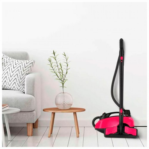 Пароочиститель Kitfort КТ-9137-1 (черный/малиновый) 1