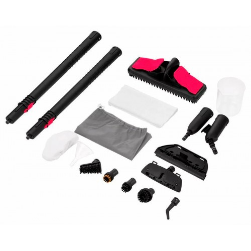 Пароочиститель Kitfort КТ-9137-1 (черный/малиновый) 4