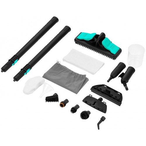 Пароочиститель Kitfort КТ-9137-2 (черный/бирюзовый) 4