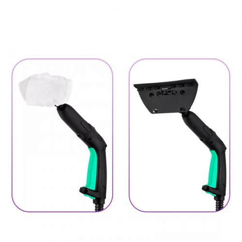 Пароочиститель Kitfort КТ-9137-2 (черный/бирюзовый) 8